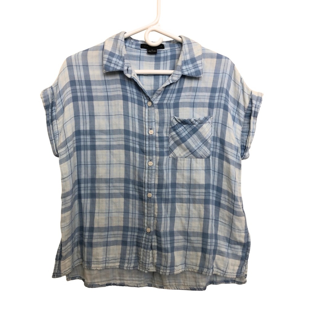Sanctuary Plaid Top XS